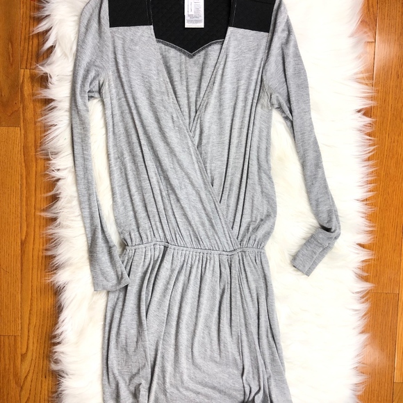 BCBGeneration Drop Waist Long Sleeve Dress, XXS - Picture 4 of 8